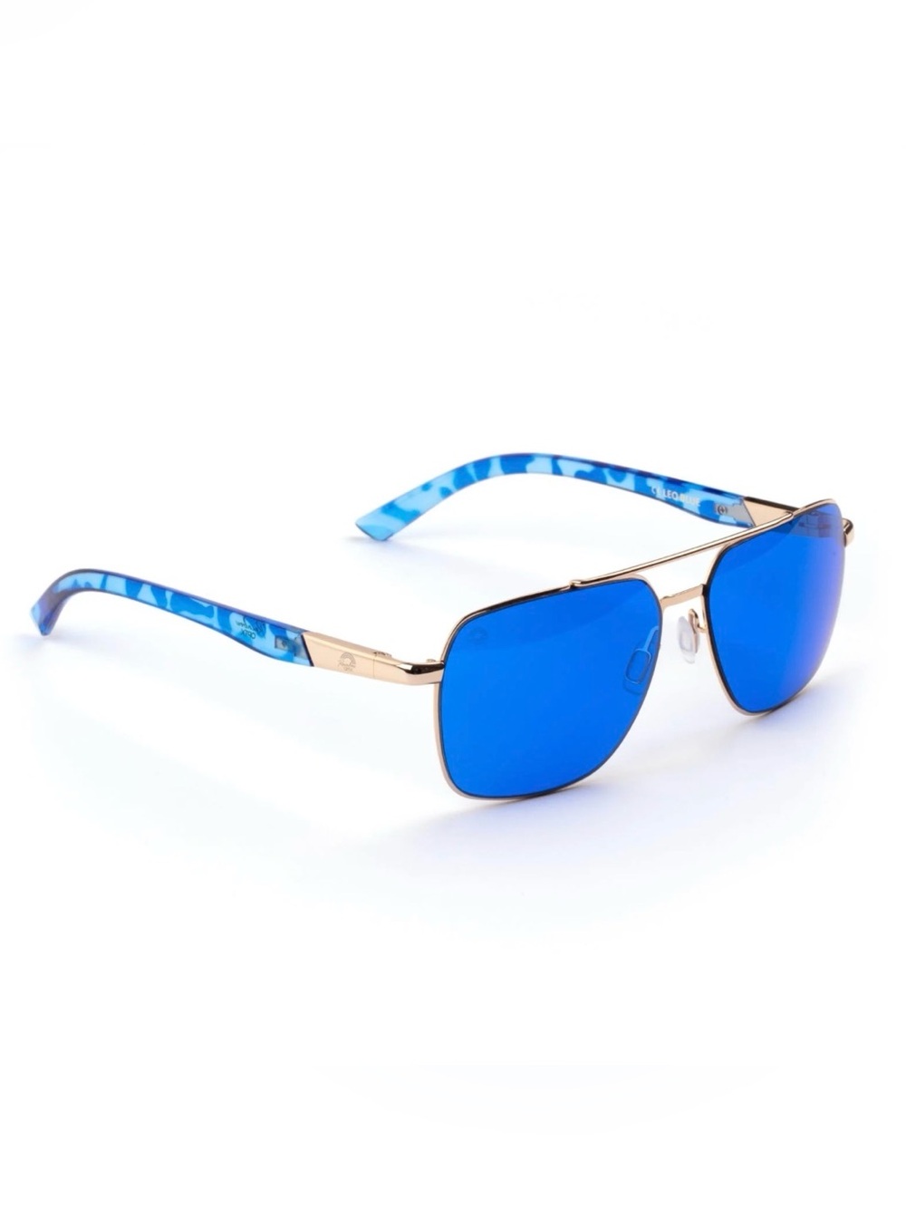 The Leo – Clarity Blue RainbowOptix NWT sunglasses Blue Lens Gold  Frame glasses